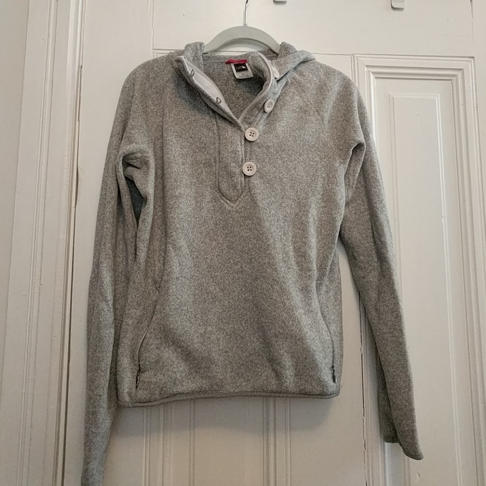 North Face Quarter Zip/Button